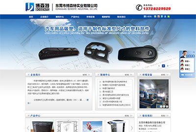 博森特實業(yè)營銷型網(wǎng)站推廣建設(shè)案例